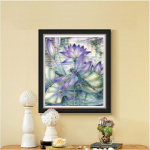 Teemanttikandid Dragonfly ristpistes DIY teemantmaal T&auml;ielik teemantmaastik Kodukaunistus 20X30CM