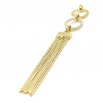 Les Tr&eacute;sors De Lily [G6459] - Pendentif 'D&eacute;esse' Plaqu&eacute; Or kuld