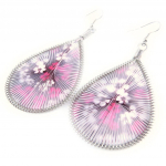 Les Tr&eacute;sors De Lily [L1364] - Boucles Cr&eacute;ateur 'Alta&iuml;' rose Heleroosa