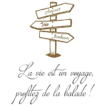 Les Tr&eacute;sors De Lily [Q4797] - Kleebiste leht  S&otilde;numid  (Armastus - R&otilde;&otilde;m - &Otilde;nn - elu on teekond ...) - 20x70 cm must