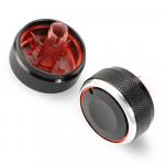 2tk auto vahelduvvoolu nupuga kliimaseadme k&uuml;tte juhtl&uuml;liti Kia Rio 4 X-line Hyundai Solaris 2017-2019 jaoks must