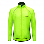 Tuulekindel rattajope MTB Road Team Bike helkurmantel pikkade varrukatega kampsun hingav spordiriietus XXL roheline