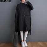 DIMANAF suures suuruses pluuss&auml;rgid Naiste riided Mood Pits Lillelised elegantsed daamitopid vabaaja pikkade varrukatega n&ouml;&ouml;biga kardigan One Size must