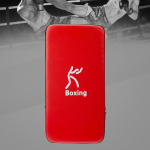 Taekwondo Kick Pad poksipadi PU-nahast MMA Muay Thai v&otilde;itluskunsti kickpoksi l&ouml;&ouml;miskilp punane