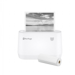 PeriPage A9 Mini kaasaskantav termom&auml;rkmeprinter 203dpi BT taskufoto mobiilprinteri kviitungi etikett valge