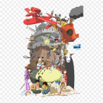 Stuudio Ghibli tegelaste s&auml;rk Ghibli muuseum Kaonashi triikimisplaastrid r&otilde;ivastele Aplikatsioonid Kleebised riietel Kuumustundlik kohandatud plaaster