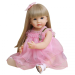 NPK Reborn Dolls 22-tolline silikoonist kogu kehaga silikoonist v&auml;ikelapse t&uuml;druk Realistlik elutruu beebi t&otilde;eline puudutus