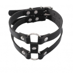 Reie sidemega kaetud kahekihilised kunstnahast populaarsed galvaniseeritud reguleeritavad jalarakmed peo jaoks must