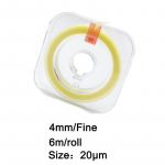 1 rull/karp hammaste poleerimisriba 4 mm vaikhammas hammastevaheline lihvimispinna lihvimine hambaravi t&ouml;&ouml;riist Hambaarsti materjal Yellow 4mm Fine