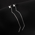 ANENJERY Vasest liblikas tuttk&otilde;rvar&otilde;ngad naistele Lihtne temperament pika ketiga Earline m&uuml;&uuml;a terveid ehteid