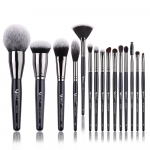 BEILI 25/15 tk professionaalne meigipintslikomplekt Premium s&uuml;nteetiline Kabuki jumestuskreem n&auml;opuuder p&otilde;sepuna peitekreemid lauv&auml;rvid jumestuspintslite komplekt