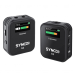 SYNCO G2(A1) 1-trigger-1 2,4G juhtmeta mikrofonis&uuml;steem 1 vastuv&otilde;tjaga + 1 saatja + 1 must