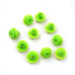 BROSS Autoosad BCF5022 10-osaline uksepaneeli siseviimistluse kinnitus, roheline klamber Honda 91560-SZW-003 jaoks