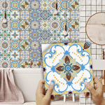 10/15/20 cm B&ouml;&ouml;mi plaadid Ornamendid Plaadi seinakleebis K&ouml;&ouml;k Vannituba Riidekapp V&ouml;&ouml;koht Kodukaunistused Peel & Stick Art seinakleebis 10cmX10cmX10pcs