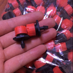 10/50/100 tk / komplekt Sprinkler Aia kastmine Mikrofluidiline tilgakastmise otsik Reguleeritav tilkpea 100pcs