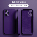 Vedel silikoon&uuml;mbris XiaoMi RedMi Note 12 Pro Plus Note12Pro+ Note12 4G globaalse versiooni Note 12Pro + 5G pehme kaanega Funda jaoks RedMi Note 12 Pro+ 5G tumelilla v&auml;rv