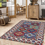 Retro Bohemia vaip elutuppa etnilises stiilis p&auml;rsia tr&uuml;kisega 80x120cm 1pcs