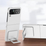 S&otilde;rmej&auml;lgedeta tugi&uuml;mbris Samsung Galaxy Z Flip 4 5g Flip5 Flip4 Flip 3 5 Flip3 Zflip4 Zflip 4 mobiiltelefonide &uuml;mbriste jaoks for Samsung Z Flip 3 must