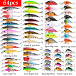 P&uuml;&uuml;gilantide komplekt Kalap&uuml;&uuml;gi k&otilde;va s&ouml;&ouml;daga mini Minnow ujuv kiik Crankbait Crazy voblerid Kunstlikud bioonilised v&auml;ndaga landid
