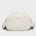 PU-nahast Crossbody kotid naistele, v&auml;ike armas &otilde;lakott, must lukuga taskutega rahakott, moodsad k&auml;ekotid, rahakott t&uuml;drukule valge