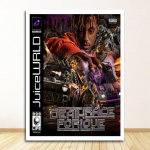 Juice Wrld Death Race for Love Kuum album R&auml;pp Hip Hop Muusika Staar Kunst L&otilde;uend Maalimine Plakat Sein Kodukaunistus Quadro Cuadros Ilma raamita 40*60cm