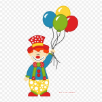 Kloun koos klouni &otilde;hupalliga triikrauaga soojus&uuml;lekandel tr&uuml;kkimisel Vin&uuml;&uuml;lplaastrid Riiete kleebis DIY aplikatsioonid pestavad plaastrid