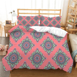 Kodu voodipesu &Uuml;heinimesevoodi kaheinimesevoodi Mantra padjap&uuml;&uuml;r ja tekikate Bohemian Print Magamistoa Kodu voodipesukomplekt UK Single 135x200cm