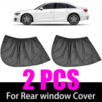 Universal Car Styling Accessories Sun Side Window Shade Curtain Rear window Cover UV Protection Sunshade Visor 2PCS