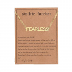 Rinhoo roostevabast terasest inspireeritud kaelakee naistele Folklooriarmastaja maine 1989 Red Speaknow Fearless Eras Kaelakeed Ehted