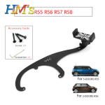 MINI Cooper R56 R57 R55 Countryman R60 R61 telefonihoidik Autotarvikud Mini Cooper F56 F55 F60 Clubman F54 jaoks F54 F55 F56 Red black