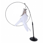 Cat Stick Cat Teaser Simulation Mouse Interaktiivne m&auml;nguasi Naljakas sulehiir kellukesega kassipojale, kes m&auml;ngib v&otilde;lukepi ja imemise m&auml;nguasja kassitarvikuid 1pc