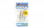 Gamakatsu 66224 Treble Hook Treble 19 Suurus 2 (0722)
