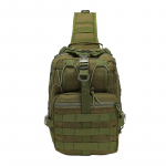 Military Tactical Assault Pack Sling Seljakott Army Molle Veekindel EDC seljakott v&auml;ljas matkamiseks Matkakott matkamiseks roheline