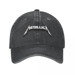 Metallicase pesapallim&uuml;tsid, r&otilde;ivad, unisex, vintage, ahastuses teksariidest raskemetallib&auml;nd Truckeri m&uuml;ts Snapback One Size