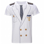 Suvised meeste T-s&auml;rgid 3D politseivormi tr&uuml;kiga O-kaelusega l&uuml;hikeste varrukatega mood Cosplay riided Suured t&auml;navar&otilde;ivad topsid T-s&auml;rgid 3XL