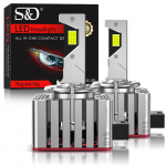 2tk 180000LM D3S LED esituled Canbus D1S D2S D4S D5S D8S D1R D2R D2C D3R D4R Turbo LED 160W CSP 5070 kiip 6000K valge Plug&Play automaatne esilatern D4S/D4R