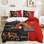 3D Engineering auto voodipesu komplekt lastetoa tekikott padjap&uuml;&uuml;r 2/3 puhkusekingitus AU140 * 210 t&auml;issuuruses kiiresti kuivav pehme kodutekstiil Baby 100x135cm