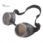 Steampunk Retro prillid Kleit Up Kriimustuste UV-kindlad Vintage lahedad Halloweeni prillid Halloweeni Cosplay jaoks antiikne pronksiv&auml;rv