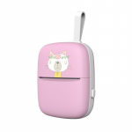 Nutitelefon IOS Androidi digitaalne kiirfotoprinter Armas kaasaskantav mini BT juhtmeta termoprinter roosa