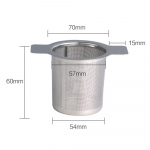 Cover Tea Infuser Roostevabast terasest kohvi-tee s&otilde;ela rest Binaural Net Leak Teev&otilde;rk Teefilter Teetarvik