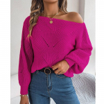 Moodne naiste pikkade varrukatega pusa 2023. aasta s&uuml;gistalvine &otilde;lgadeta sviiter, &otilde;&otilde;nsad silmkoelised kampsunid vabaaja džemprid Topid 29381 M orion i v&auml;rv