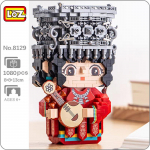 LOZ 8129 Minority Miao Nationality Kaunitar T&uuml;druk Moon Kitarrinukk DIY Mini Teemantklotsid Tellised Ehitusm&auml;nguasi lastele Karbita
