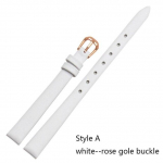 Ehtsast nahast k&auml;ev&otilde;ru Naiste Moodne kellarihm K&auml;ekellad Mini Rihm 6mm 8mm 10mm 12mm 14mm V&auml;ike kellarihm punane 6mm