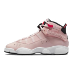 Air Jordan 6 Rings GS Atmosphere Laste tossud Roosa Infrared-23 Tagak&uuml;lg 323419-602 36