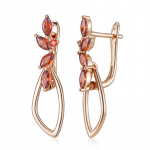 Kineli punased tsirkoonist pikad k&otilde;rvar&otilde;ngad naistele Igap&auml;evased trendikad ehted roosikulla v&auml;rvi rippuvad k&otilde;rvar&otilde;ngad punane