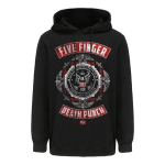 Five Finger Death Punch Metal Rock Esteetilised kapuutsiga dressipluus gooti top Harajuku t&auml;navar&otilde;ivad kapuutsiga topid Unisex M black