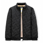 Meeste talvejope paks termiline, soe fliisvoodriga mantel Trucker t&ouml;&ouml; kaubajoped vabaaja tuulekindlad sherpa voodriga jakid meestele M must