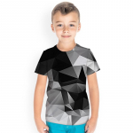 Poiste 3D-prindiga T-s&auml;rgid Laste vabaaja T-s&auml;rgid L&uuml;hikeste varrukatega Laste T-s&auml;rgid 100