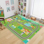 Talvine koht paksendav lastetuba multikas puslevaip laste m&auml;nguasjade ala M&auml;ng p&otilde;randamatt 200&times;300CM