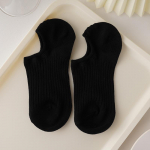 Naiste triibulised paadi sokid &otilde;hukesed kerged libisemisvastased pahkluu sokid n&auml;htamatud sokid kommiv&auml;rvi 1 Pairs must